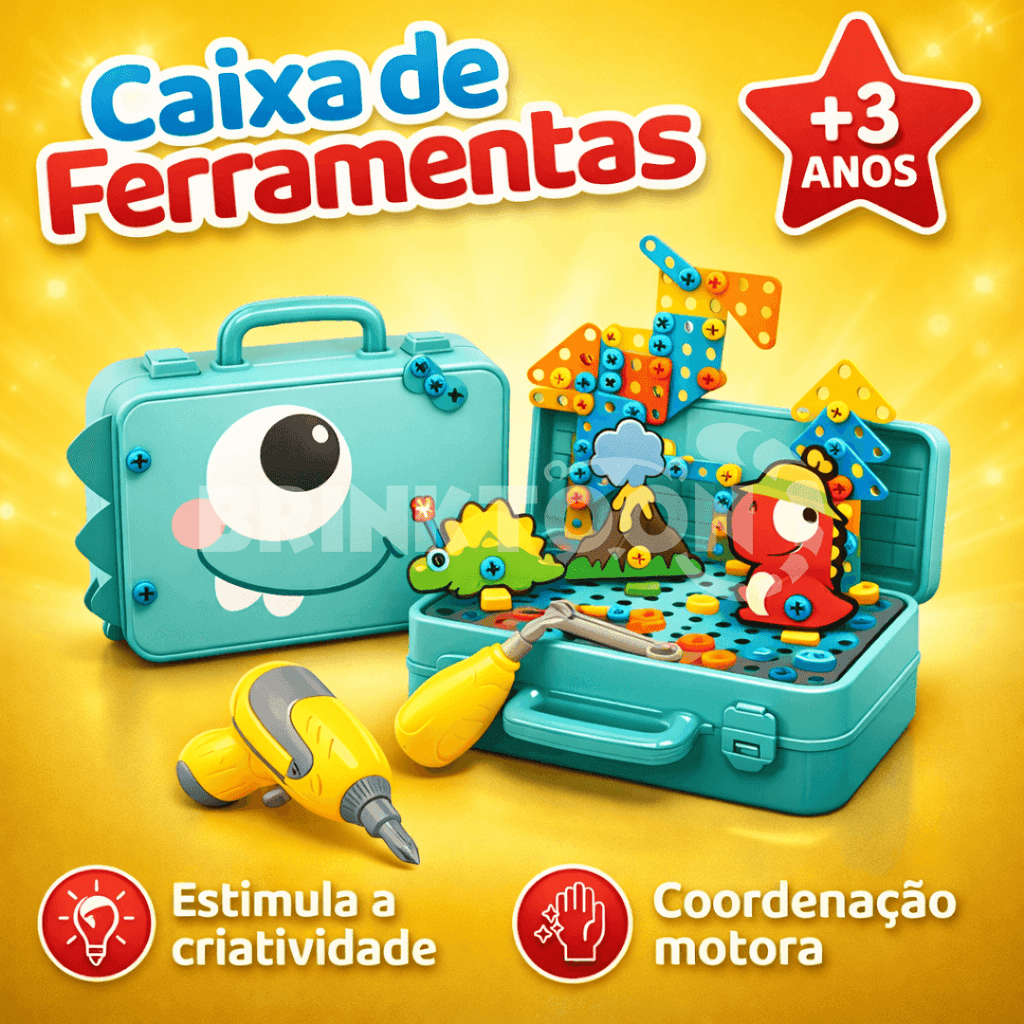 Kit Caixa de Ferramentas Educativa