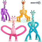 Kit 4 Girafinhas Flexíveis e Divertidas
