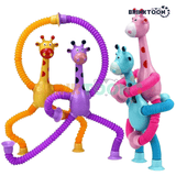 Kit 4 Girafinhas Flexíveis e Divertidas