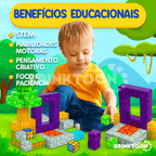 Blocos Magnéticos - Aventuras Sem Limites!