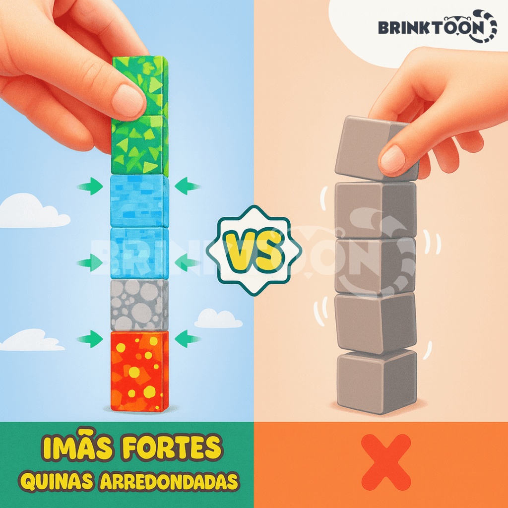 Blocos Magnéticos - Aventuras Sem Limites!