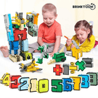 NumberBots - Super Kit 10 em 1: Aprendizado Divertido com Números e Robôs!