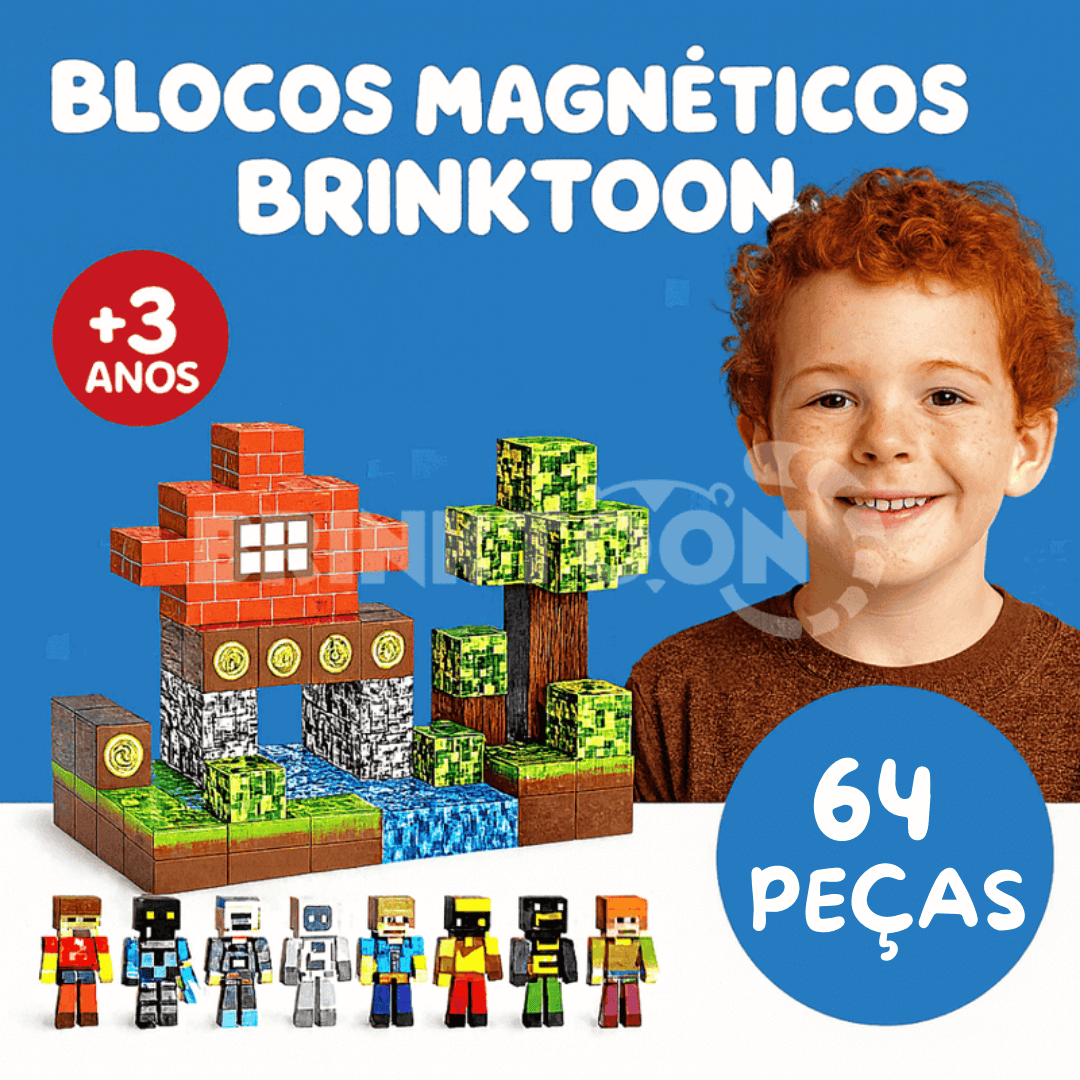 Blocos Magnéticos - Aventuras Sem Limites!