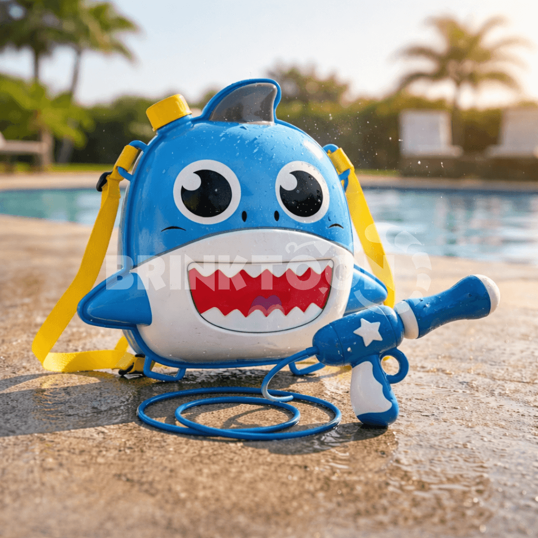 AquaBlast - Mochila com Lançador de Água Infantil