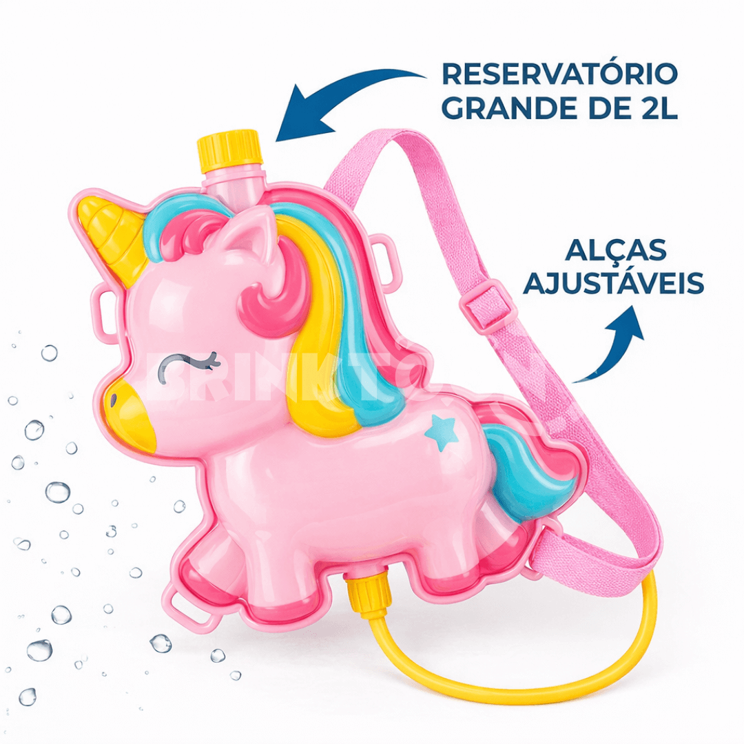 AquaBlast - Mochila com Lançador de Água Infantil