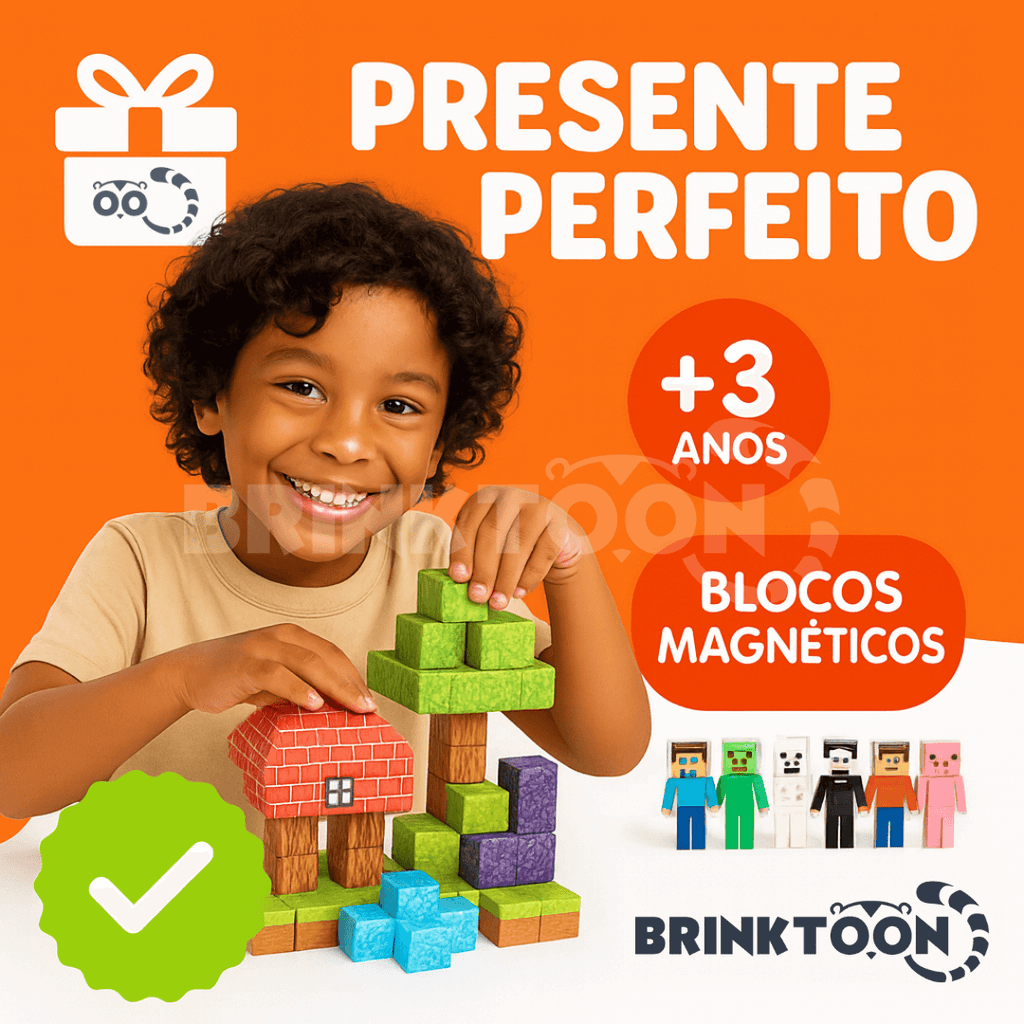 Blocos Magnéticos - Aventuras Sem Limites!