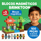 Blocos Magnéticos - Aventuras Sem Limites!