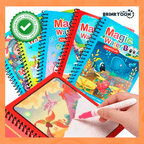Kit 3 Livros Encantados – Pinte com Água, Reutilize Sempre e Diga Adeus à Bagunça!