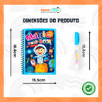 Kit 3 Livros Encantados – Pinte com Água, Reutilize Sempre e Diga Adeus à Bagunça!