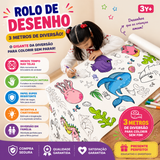 Mega Rolo de Colorir infantil