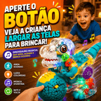 Dinobô Interativo – Aperte o Botão e Veja a Criança Largar as Telas para Brincar 🦖