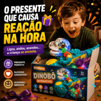 Dinobô Interativo – Aperte o Botão e Veja a Criança Largar as Telas para Brincar 🦖