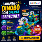 Dinobô Interativo – Aperte o Botão e Veja a Criança Largar as Telas para Brincar 🦖