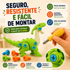 MonterSauros — Kit Educativo com 4 Dinossauros para Montar e Desmontar